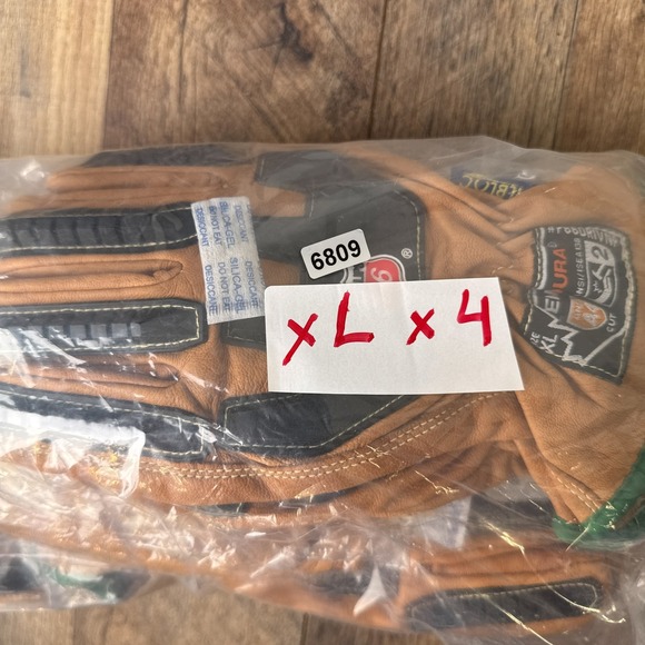 Work Gloves OILBLOC Endura Phillips 66 Leather ANSI A4 Cut-Resistant SZ XL - Picture 6 of 6